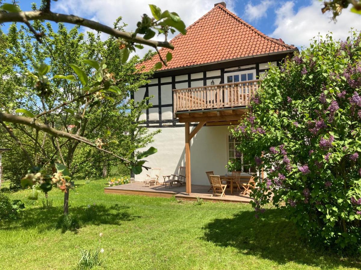 Forsthaus In Waldhessen Apartment Bauhaus Екстериор снимка