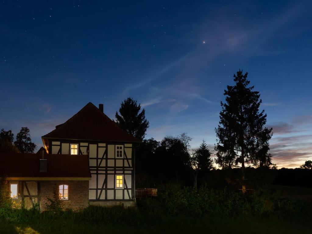 Forsthaus In Waldhessen Apartment Bauhaus Екстериор снимка